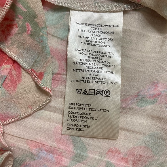 Free People Bad at Love Floral Lace Blouse NWT - Picture 6 of 9